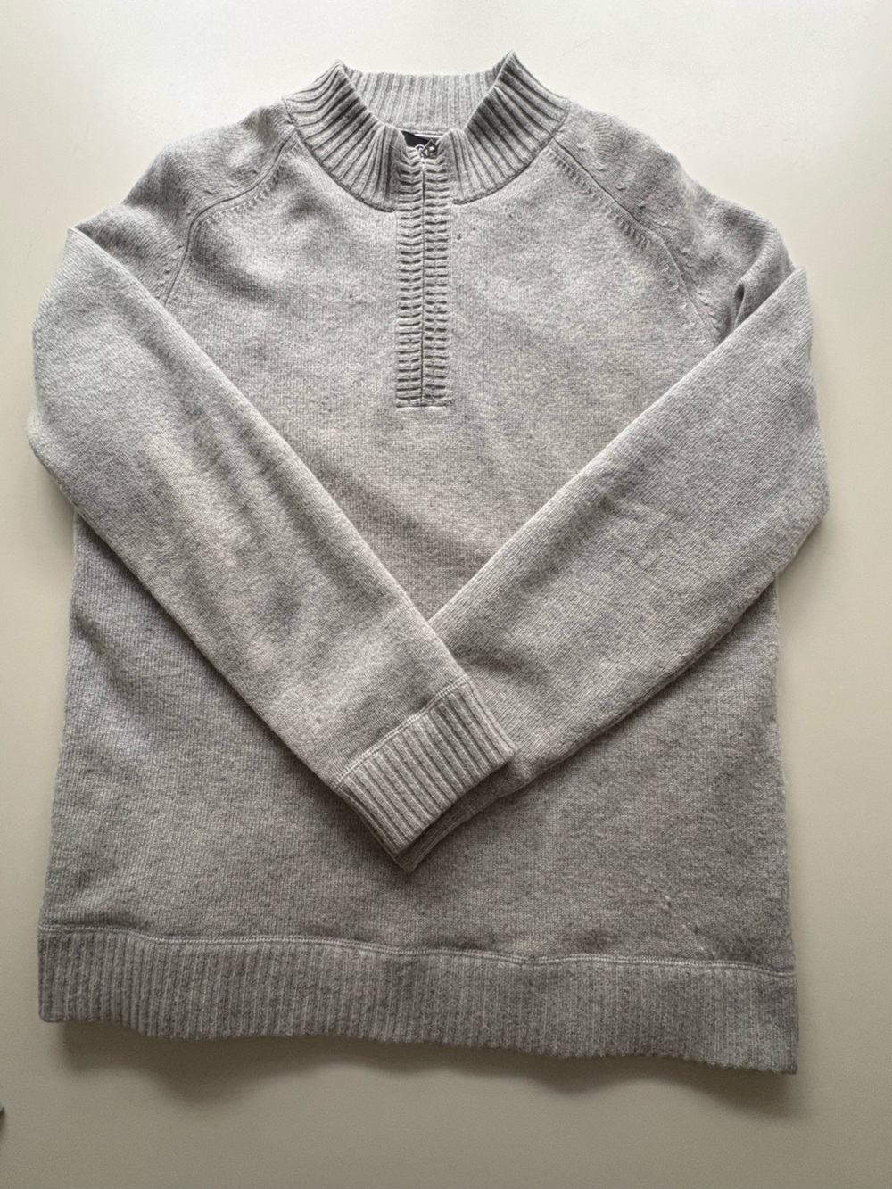 Men's Bogner Gray Cashmere Sweater